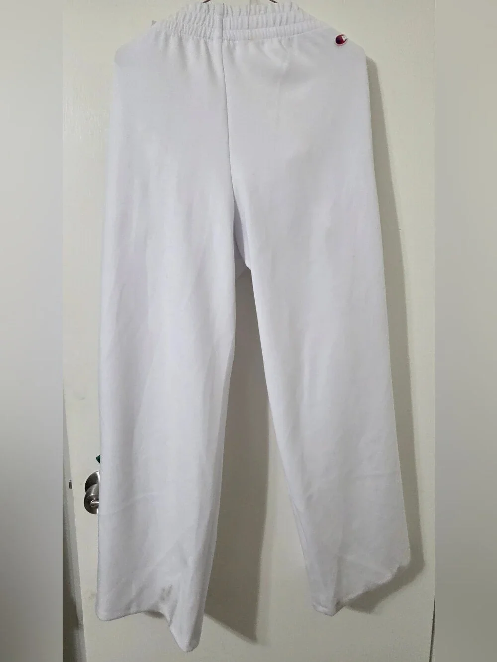 White Champion Womens Joggers-Medium